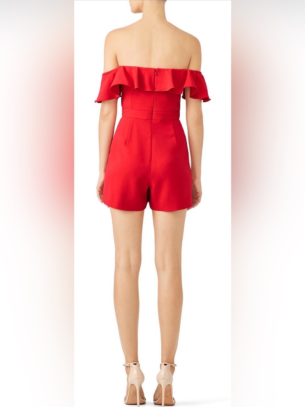 JayGodfrey Red Bianca Romper - Picture 10 of 10